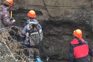 Таяние вечной мерзлоты Из архива Института прикладной экологии Севера СВФУ