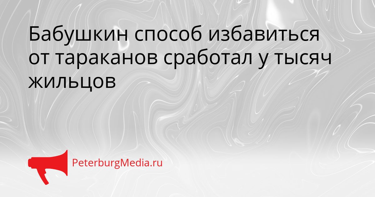 Бабушкин способ избавиться от тараканов сработал у тысяч жильцов