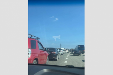 Пробки сковали Ставрополь на выездах из города в Радоницу — очевидцы