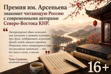 Премия им. Арсеньева инициировала публикации китайских писателей в литературной периодике России