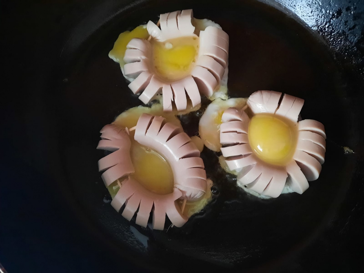 отменный завтрак всего из трех продуктов