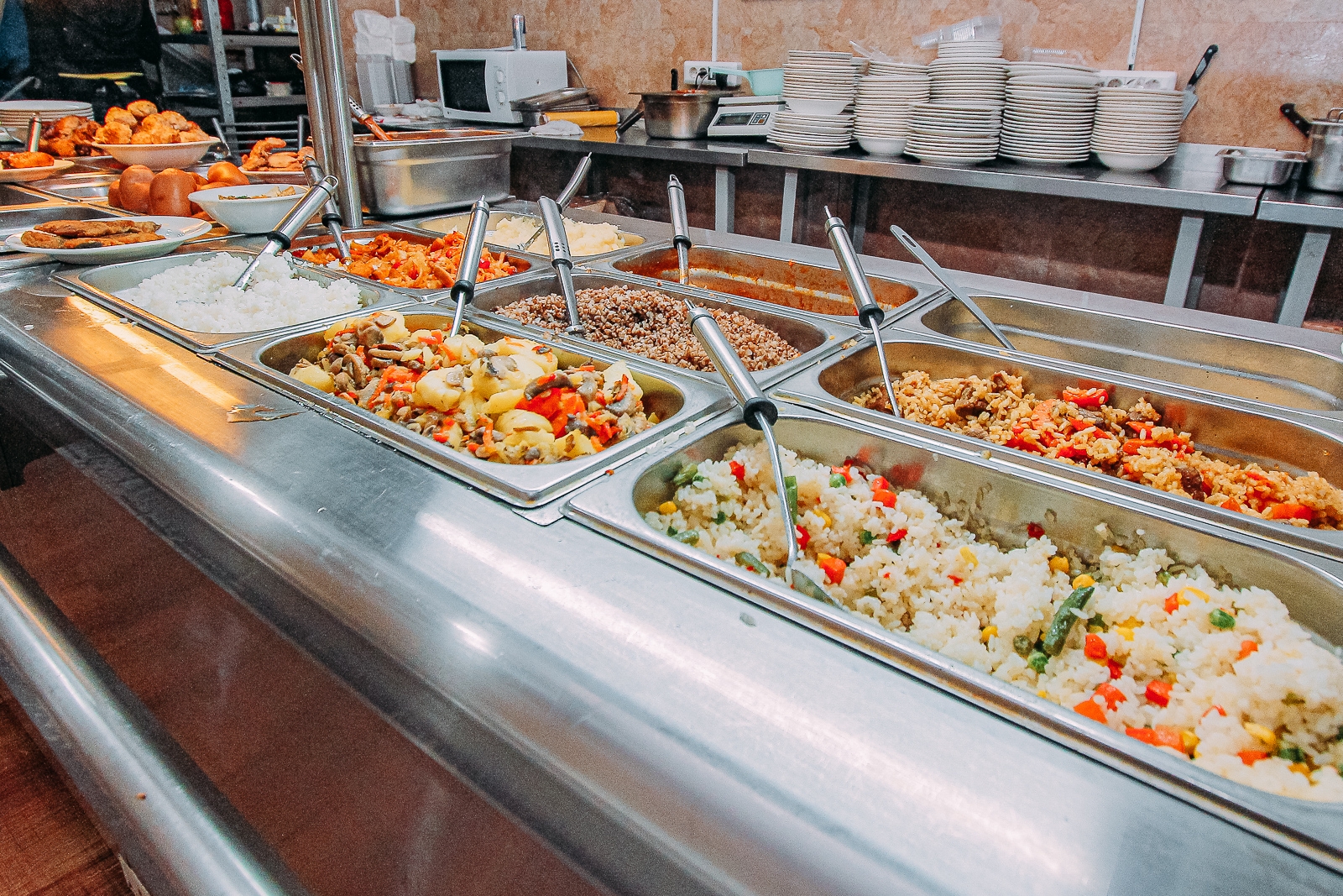 еда, кафе, бизнес ланч, , столовая, обед, шведский стол ИА PrimaMedia