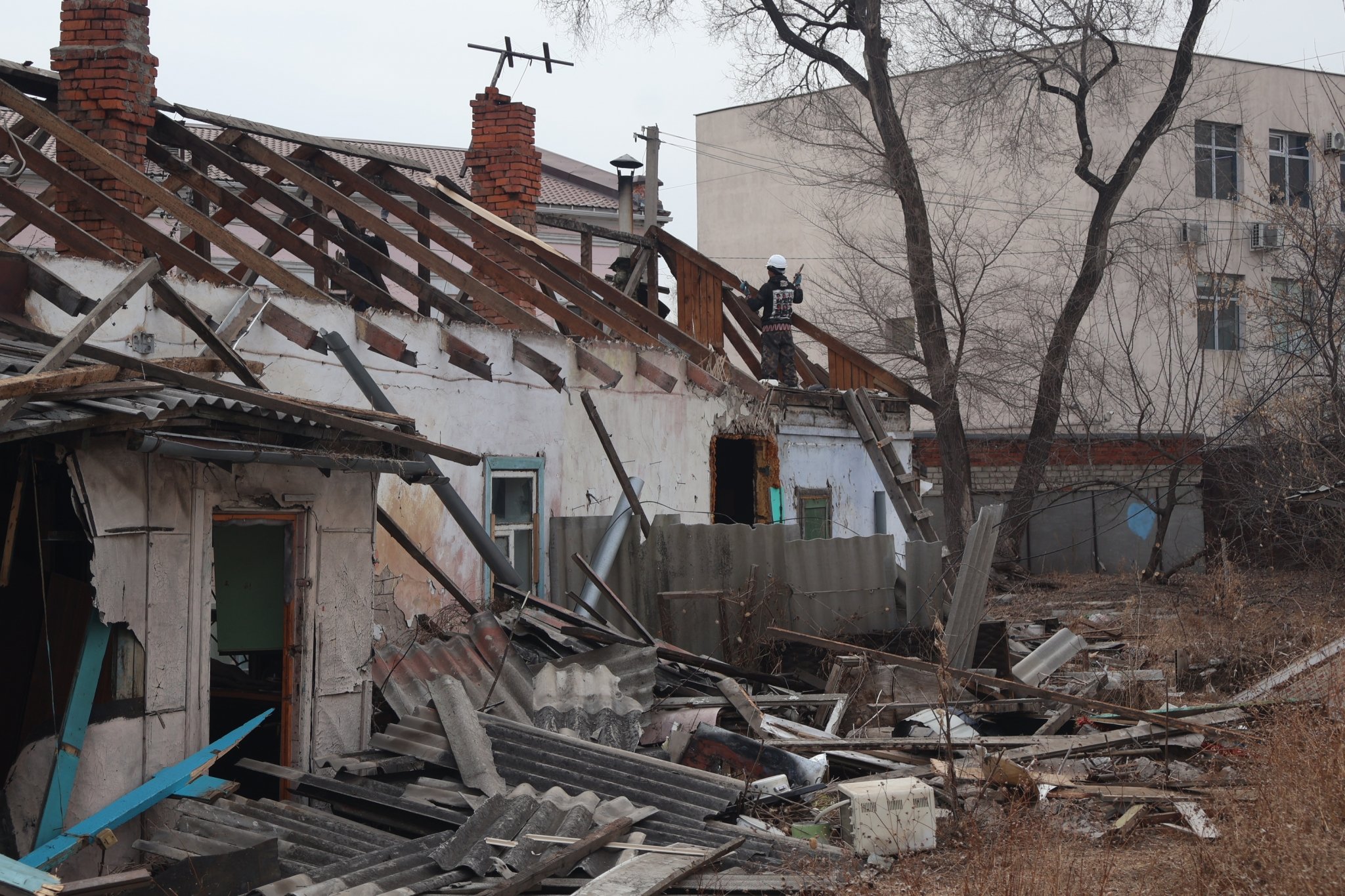 Аварийный дом Александр Шепырев, ИА UssurMedia